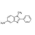 CAS 登录号：21444-76-8， 1-甲基-2-苯基-1H-苯并咪唑-5-胺