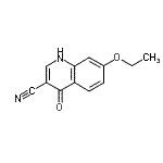 CAS 登录号：214476-07-0， 7-乙氧基-4-氧代-1,4-二氢-3-喹啉甲腈
