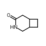 CAS 登录号：214479-57-9， 3-氮杂双环[4.2.0]辛烷-4-酮