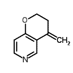 CAS 登录号：214633-30-4， 4-亚甲基-3,4-二氢-2H-吡喃并[3,2-c]吡啶
