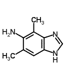 CAS 登录号：214688-02-5， 4,6-二甲基-1H-苯并咪唑-5-胺