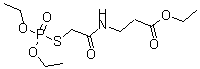 CAS 登录号：21472-77-5， N-[[(二乙氧基亚膦酰)硫代]乙酰基]-beta-丙氨酸乙酯