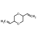 CAS 登录号：21485-51-8， 2,5-二乙烯基-1,4-二恶烷