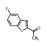 CAS 登录号：214855-02-4， 1-(5-氟-1,3-苯并噻唑-2-基)乙酮