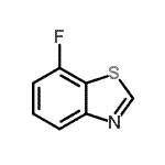 CAS 登录号：214855-12-6， 7-氟-1,3-苯并噻唑