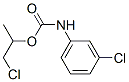 CAS 登录号:2150-32-5, (3-氯苯基)-氨基甲酸 2-氯-1-甲基乙基酯