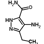 CAS#: 215298-74-1, 4-Amino-3-Ethyl-1H-Pyrazole-5-Carboxamide