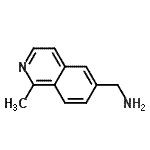 CAS 登录号：215454-32-3， 1-(1-甲基-6-异喹啉基)甲胺