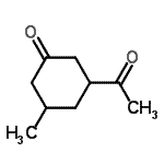 CAS 登录号：215457-99-1， 3-乙酰基-5-甲基环己酮