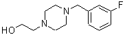 CAS 登录号：215654-92-5， 2-[4-(3-氟苄基)-1-哌嗪基]乙醇