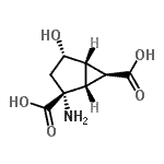CAS#: 215867-42-8, (1R,2R,4S,5S,6S)-2-Amino-4-Hydroxybicyclo[3.1.0]Hexane-2,6-Dicarboxylic Acid
