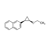 CAS#: 215882-24-9, 2-[(1R,2R)-2-Ethoxycyclopropyl]Naphthalene