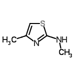 CAS 登录号：2161-68-4， N,4-二甲基-1,3-噻唑-2-胺