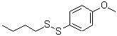 CAS 登录号：216144-37-5， 1-(丁基二硫基)-4-甲氧基苯