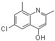 CAS#: 21629-49-2, 6-Chloro-2,8-Dimethyl-4-Quinolinol