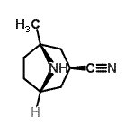 CAS 登录号：216753-59-2， (1R,3S,5S)-1-甲基-8-氮杂双环[3.2.1]辛烷-3-甲腈