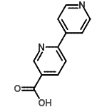 CAS 登录号：216867-60-6， 2,4'-联吡啶-5-羧酸