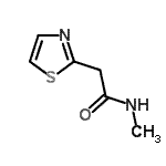 CAS 登录号：216970-94-4， N-甲基-2-(1,3-噻唑-2-基)乙酰胺