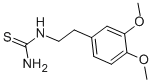 CAS#: 21714-26-1, [2-(3,4-Dimethoxy-Phenyl)-Ethyl]-Thiourea