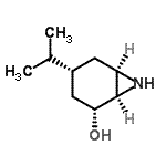 CAS 登录号：217310-20-8， (1R,2R,4R,6R)-4-异丙基-7-氮杂双环[4.1.0]庚烷-2-醇