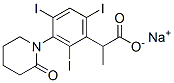 CAS#: 21762-28-7, 2-[3-(2-Oxopiperidino)-2,4,6-Triiodophenyl]Propionic Acid Sodium Salt