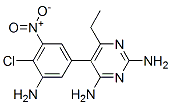 CAS 登录号:21813-35-4, 2,4-二氨基-5-(3-氨基-4-氯-5-硝基苯基)-6-乙基嘧啶