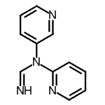CAS#: 21836-07-7, N-2-Pyridinyl-N-3-pyridinylimidoformamide