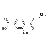 CAS 登录号：218590-81-9， 3-氨基-4-(乙氧羰基)苯甲酸
