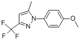 CAS#: 218632-10-1, 1-(4-Methoxyphenyl)-5-Methyl-3-(Trifluoromethyl)-1H-Pyrazole