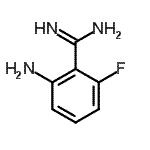 CAS 登录号：219843-29-5， 2-氨基-6-氟苯甲脒