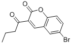 CAS#: 2199-83-9, 6-Bromo-3-Butanoylchromen-2-One