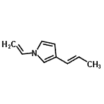 CAS 登录号：219910-49-3， 3-[(1E)-1-丙烯-1-基]-1-乙烯基-1H-吡咯