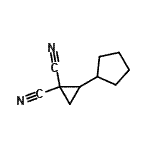 CAS 登录号：220042-52-4， 2-环戊基-1,1-环丙烷二甲腈