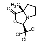 CAS#: 220200-88-4, (3R,7aS)-7A-Methyl-3-(Trichloromethyl)-3,5,6,7-Tetrahydropyrrolo[1,2-c]Oxazol-1-One
