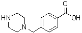 CAS 登录号：220213-15-0， 4-(1-哌嗪甲基)苯甲酸