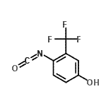 CAS 登录号：220239-70-3， 4-异氰酸-3-(三氟甲基)苯酚