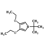 CAS#: 220280-01-3, 3,4-Diethoxy-1-(2-Methyl-2-Propanyl)-1H-Pyrrole