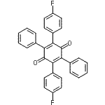 CAS 登录号：22030-92-8， 2,5-二(4-氟苯基)-3,6-二苯基-1,4-苯醌