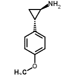 CAS 登录号：220349-83-7， (1R,2S)-2-(4-甲氧基苯基)环丙胺