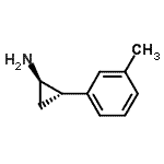 CAS 登录号：220350-32-3， (1R,2S)-2-(3-甲基苯基)环丙胺
