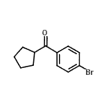 CAS 登录号：2204-97-9， (4-溴苯基)(环戊基)甲酮