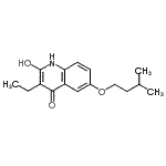CAS 登录号：22048-16-4， 3-乙基-2-羟基-6-(3-甲基丁氧基)-4(1H)-喹啉酮