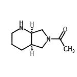 CAS 登录号：220505-47-5， 1-[(4aR,7aR)-八氢-6H-吡咯并[3,4-b]吡啶-6-基]乙酮