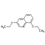 CAS 登录号：220506-68-3， 3,8-二乙氧基喹啉