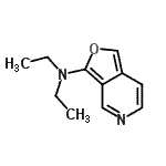 CAS 登录号：220559-29-5， N,N-二乙基呋喃并[3,4-c]吡啶-3-胺
