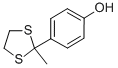 CAS#: 22068-57-1, 4-(2-Methyl-1,3-Dithiolan-2-Yl)-Phenol