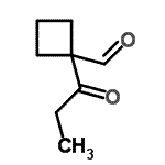 CAS 登录号：220775-89-3， 1-丙酰基环丁烷甲醛