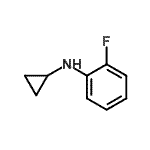 CAS 登录号：220827-71-4， N-环丙基-2-氟苯胺