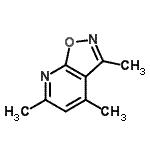 CAS 登录号：22097-39-8， 3,4,6-三甲基[1,2]恶唑并[5,4-b]吡啶