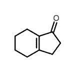 CAS 登录号：22118-00-9， 2,3,4,5,6,7-六氢-1H-茚-1-酮